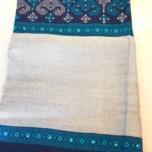 Scarf  20 1/2 by 83 inches